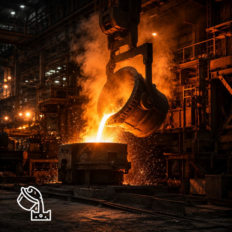 Elementos de protección personal para la industria siderúrgica